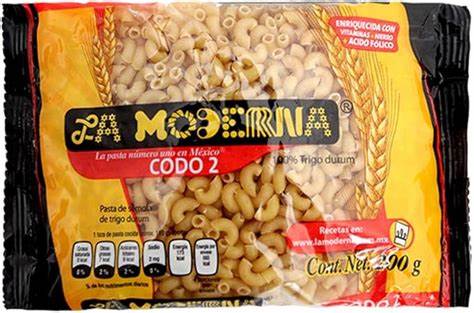 SOPA PASTA LA MODERNA CODO 2 200GR