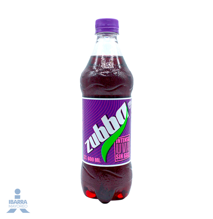 REFRESCO ZUBBA SABOR UVA 600ML 