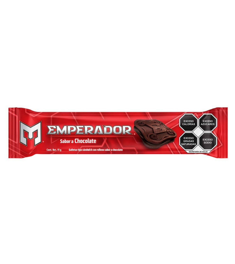 GALLETA EMPERADOR SABOR CHOCOLATE 109GR