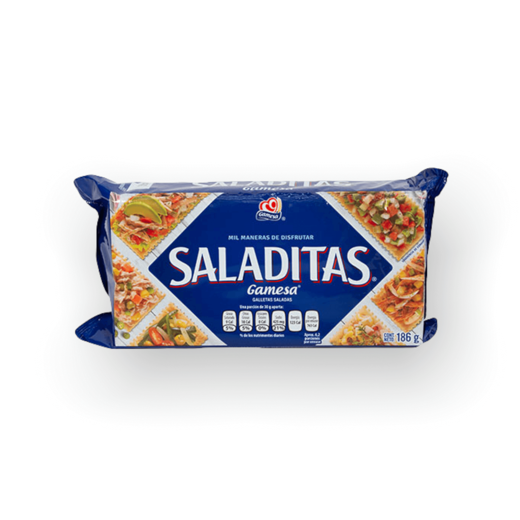 GALLETAS SALADITAS GAMESA 186G