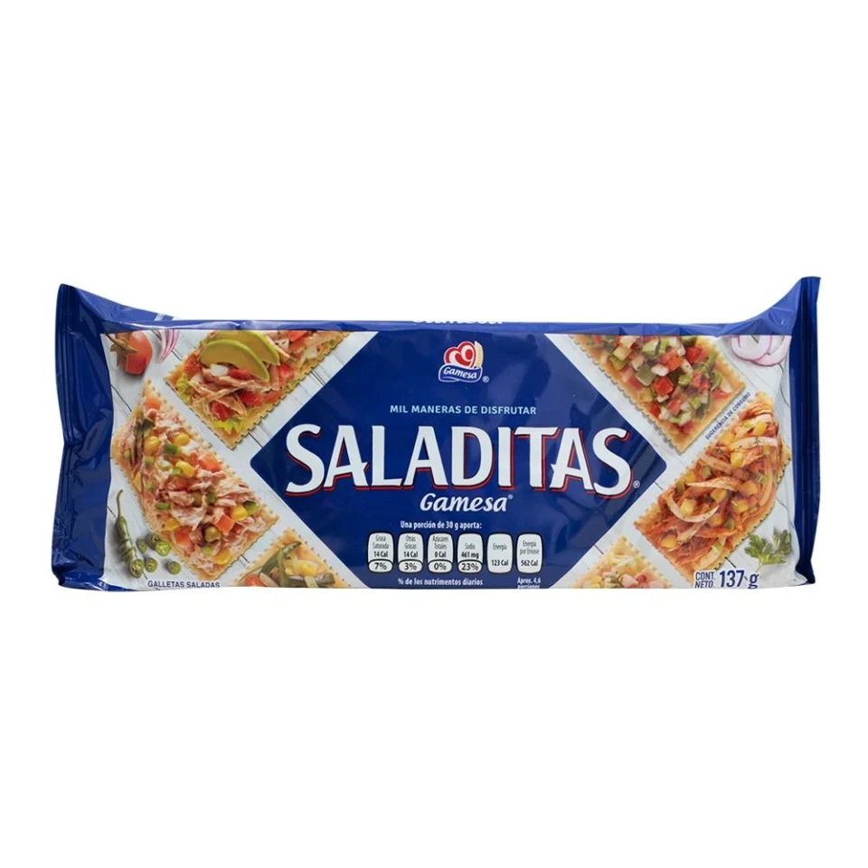 GALLETAS SALADITAS GAMESA 137G