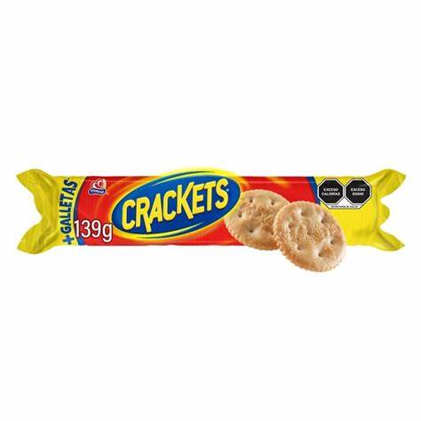 GALLETA GAMESA CRACKETS ROLLO 139GR