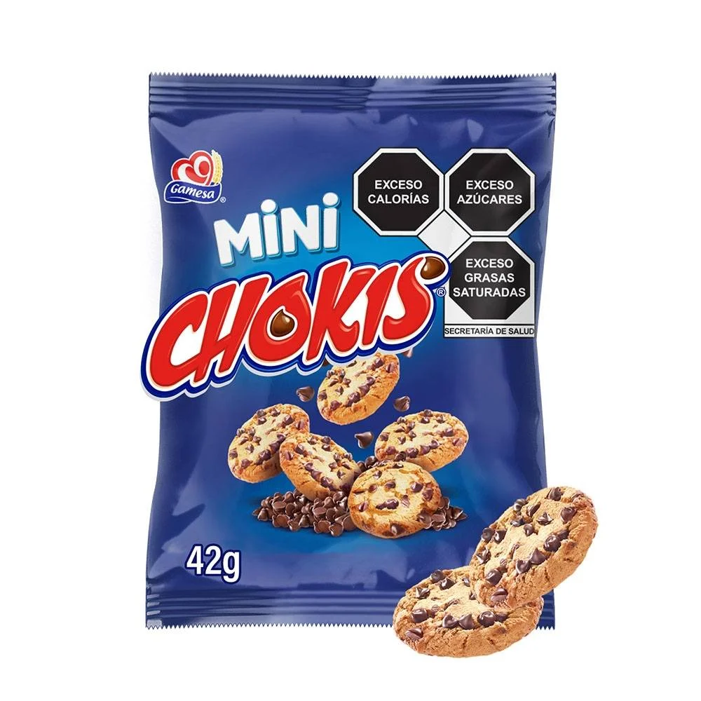 GALLETAS MINI CHOKIS 42GR