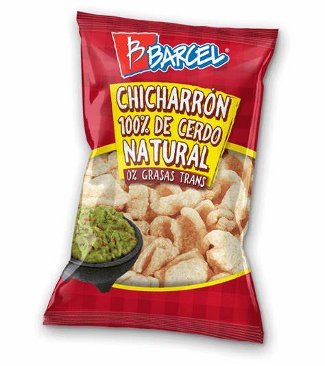 CHICHARRON 100% DE CERDO NATURAL 70GR