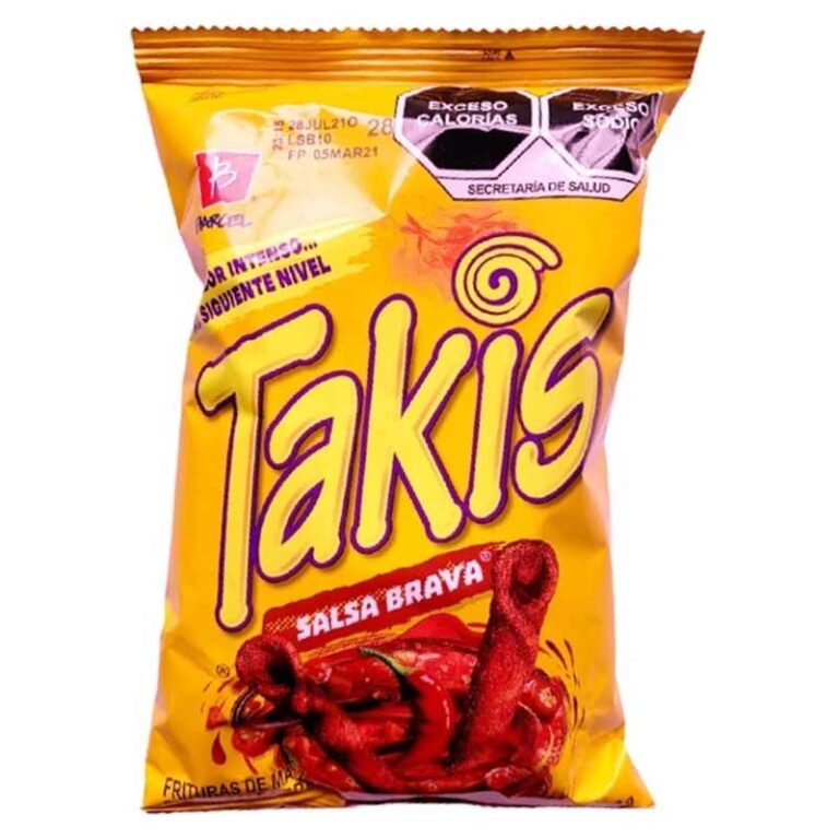 TAKIS SABOR SALSA BRAVA BOTANA DE MAIZ 70GR