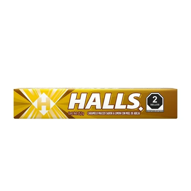 HALLS MIEL Y LIMON 25.2GR