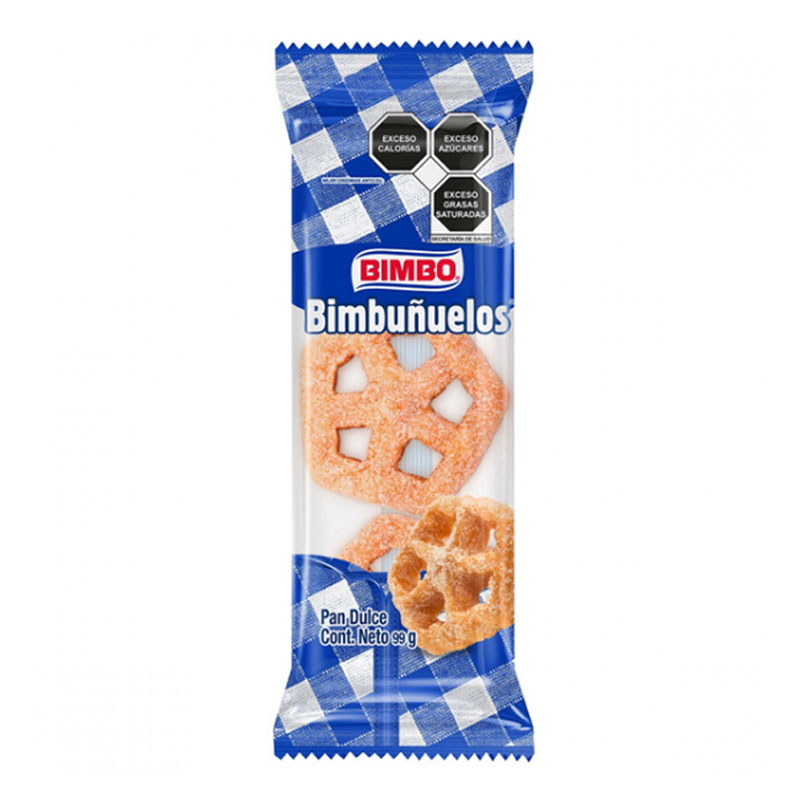 PAN DULCE BIMBUÑUELOS BIMBO 99GR