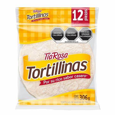 TORTILLINAS TIA ROSA 306GR 12PZ