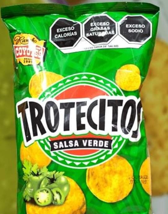 TROTECITOS SALSA VERDE LOS COYOTES 62GR