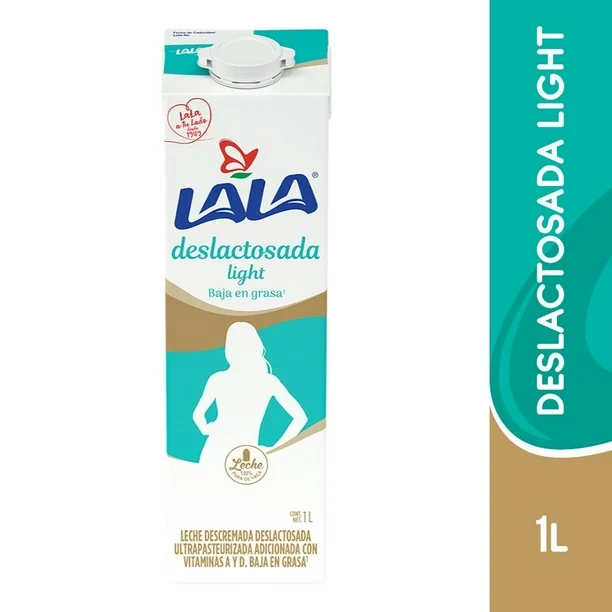 LECHE LALA DESLACTOSADA LIGHT BAJA EN GRASA 1L