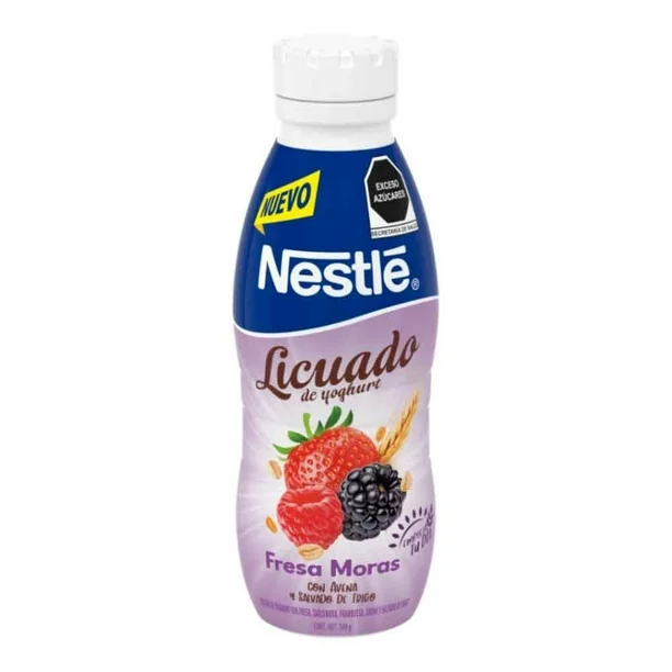 LICUADO CON YOGHURT FRESA MORAS NESTLE 500GR