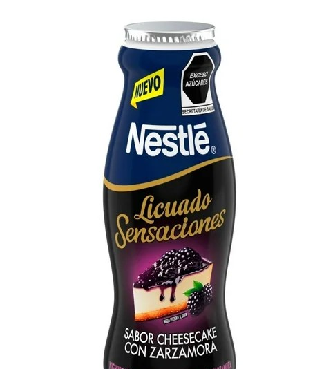 LICUADO SENSACIONES SABOR CHEESECAKE CON ZARZAMORA NESTLE 500GR