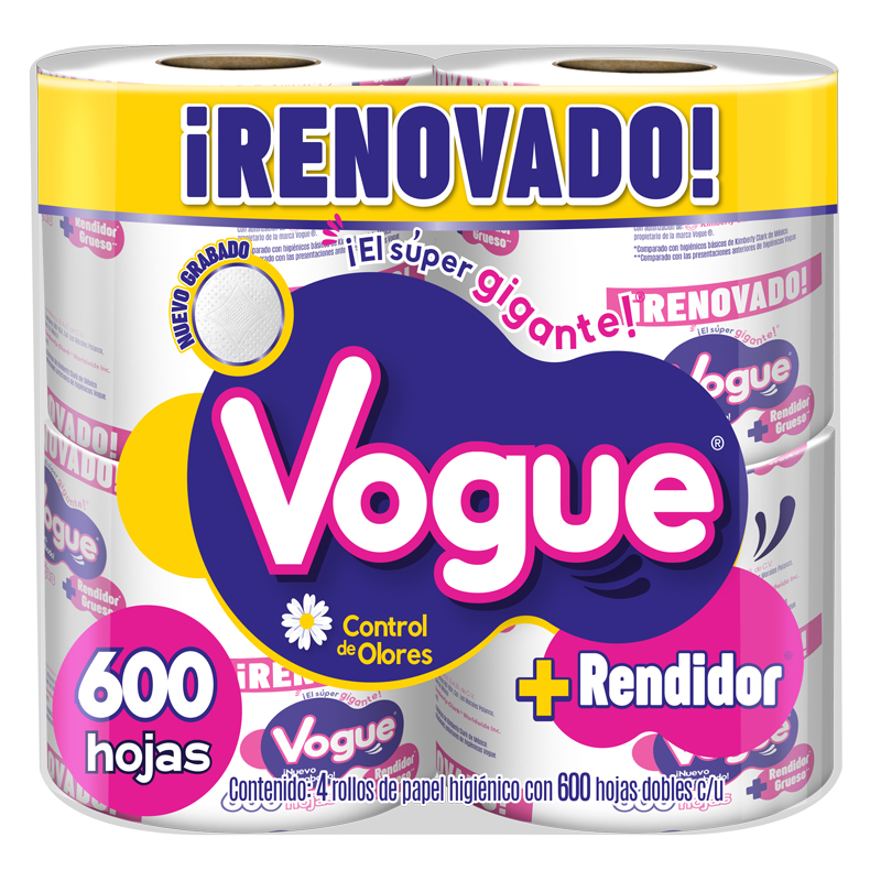 PAPEL HIG VOGUE 4U/600HD 