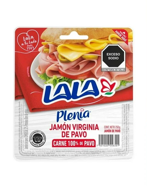 JAMON VIRGINIA DE PAVO LALA 12R/200GR