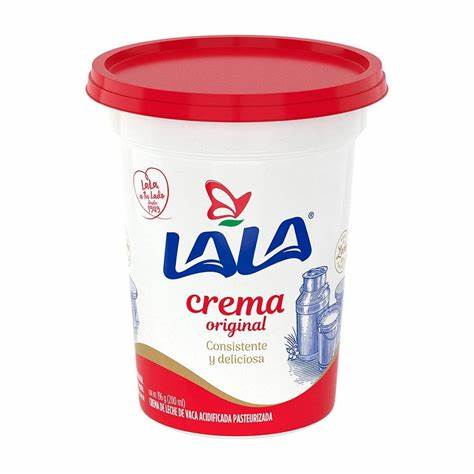 CREMA LALA ORIGINAL ACIDIFICADA PASTEURIZADA 200ML