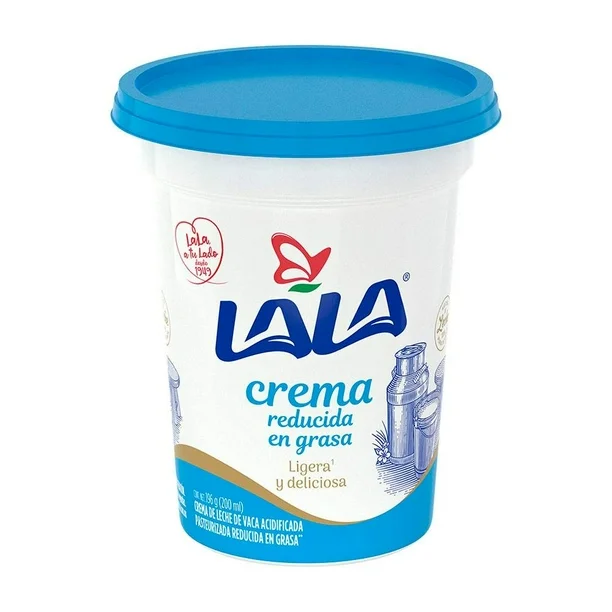 CREMA LALA LIGHT REDUCIDA EN GRASA 200ML