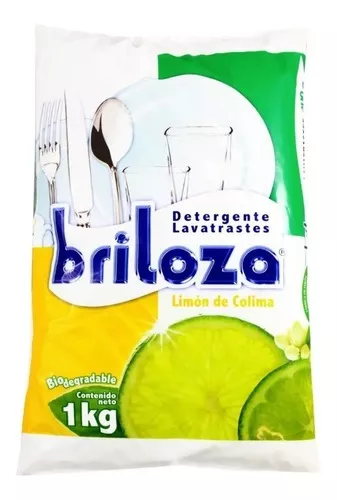 DETERGENTE LAVATRASTES BRILOZA 1KG