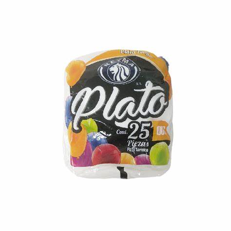 PAQUETE PLATO TERMICO PASTELERO REYMA 25 PZ 006