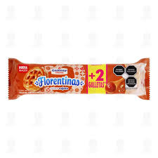 GALLETAS FLORENTINAS SABOR CAJETA 110G