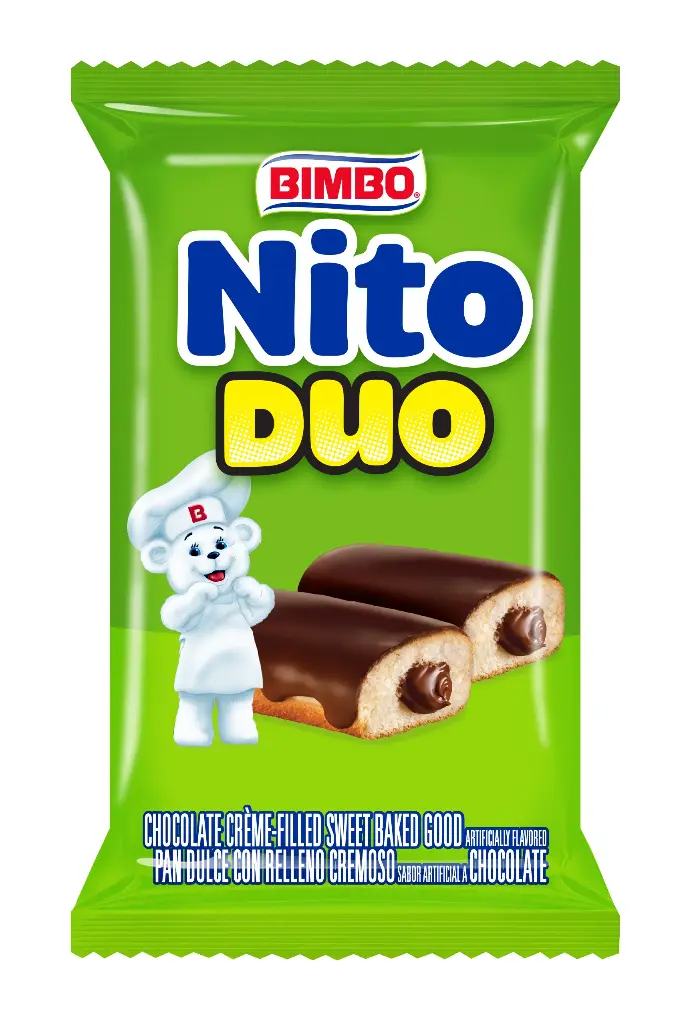 PAN DULCE DUO NITO BIMBO 124G 