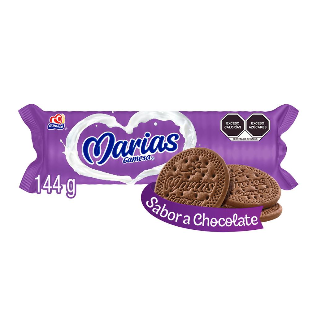 GALLETAS GAMESA MARIAS CHOCO 144GR