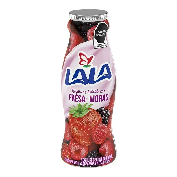 YOGHURT BEBIBLE LALA CON FRESA-MORAS 220GR