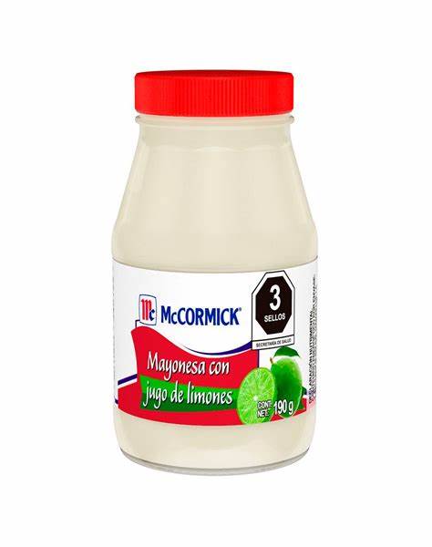 MAYONESA McCORMICK 190GR