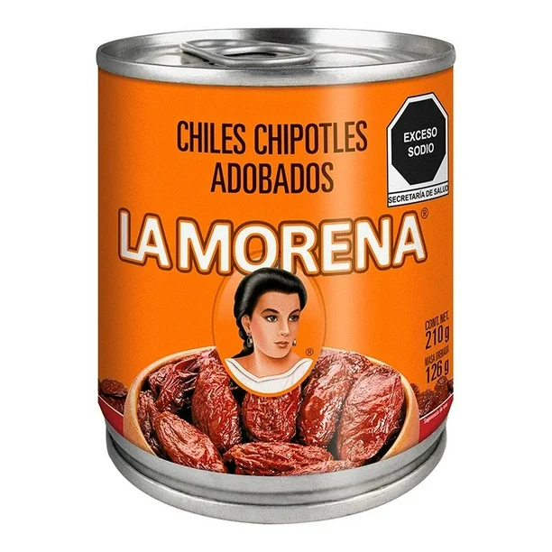 CHILES LA MORENA CHIPOTLES 210GR