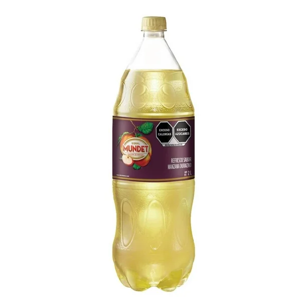 REFRESCO SIDRAL MUNDET SABOR MANZANA DURAZNO 2L