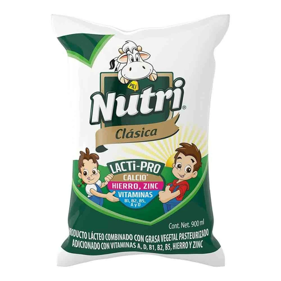 LECHE ENTERA NUTRI BOLSA 900ML