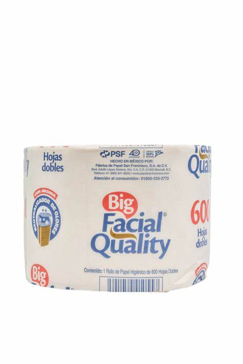 PAPEL HIG BIG FACIAL QUALITY  600HD