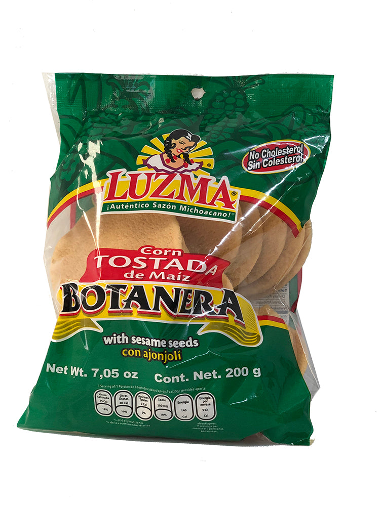 TOSTADAS LUZMA 200GR BOTANERA 