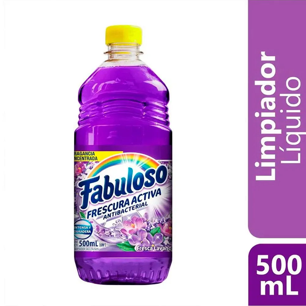 LIMPIADOR FABULOSO LAVANDA 500ML