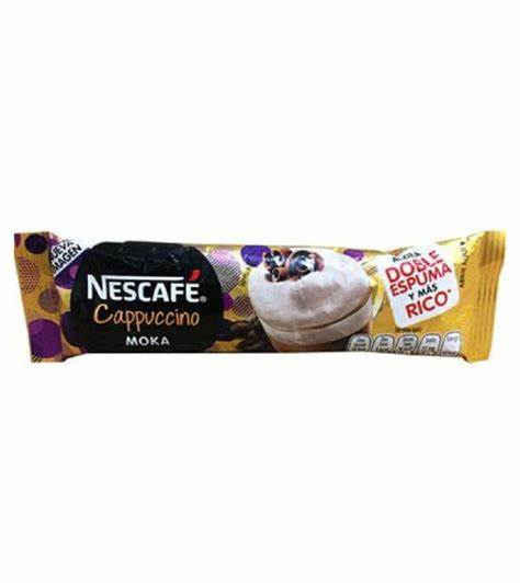 CAFÉ NESCAFE CAPUCHINO MOKA SOBRE 22GR