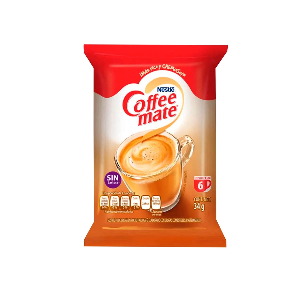 COFFEE MATE SOBRE 34GR