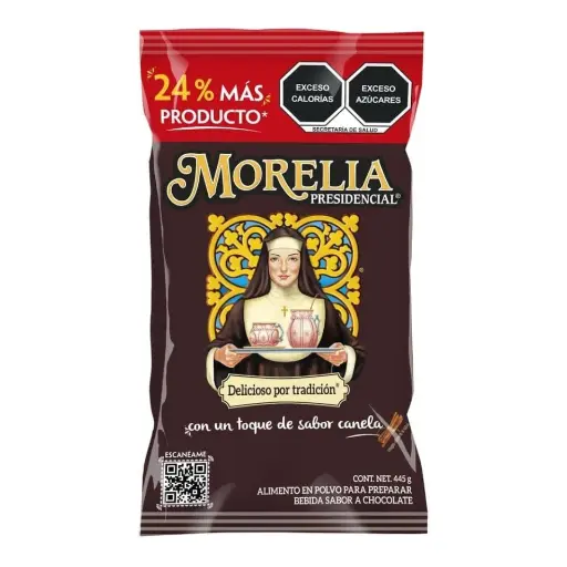 CHOCOLATE EN POLVO MORELIA 24/445 GR 