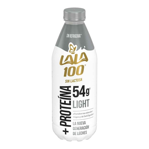 [0002711] LECHE LALA 100 SIN LACTOSA PROTEINA 54G LIGHT  1L