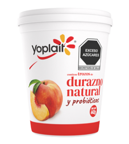 [0002840] YOGHURT YOPLAIT CON TROZOS DE DURAZNO NATURAL 442G