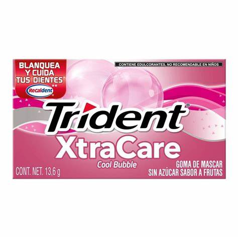 [0002990] TRIDENT XTRACARE COOL BUBBLE 18´s 