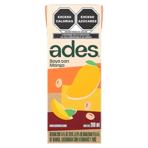 [0003046] ADES SABOR SOYA Y MANGO 200ML 