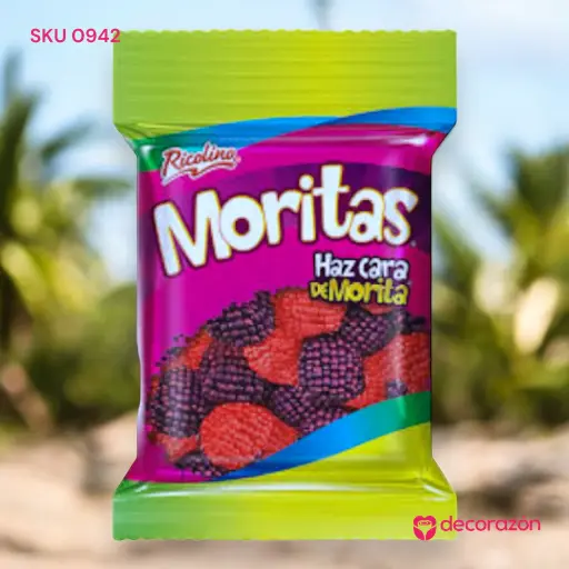 [0003136] GOMITAS MORITAS FRUTOS ROJOS RICOLINO 64G 