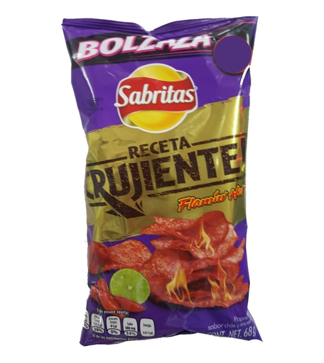 [0003146] BOLZAZA SABRITAS RECETA CRUJIENTE FLAMIN HOT 75G 