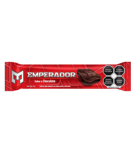 [0000965] GALLETA EMPERADOR SABOR CHOCOLATE 121GR