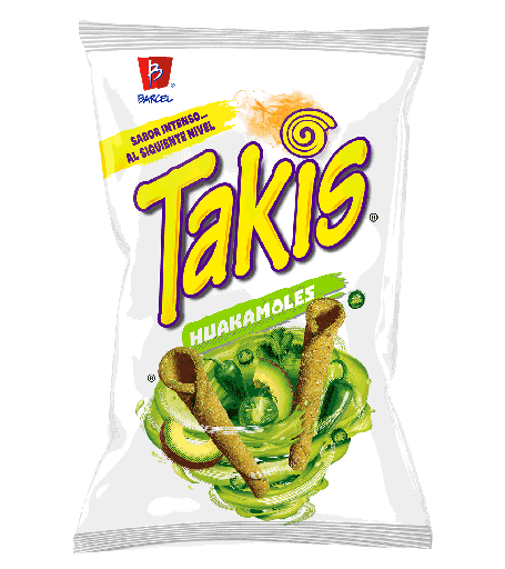 TAKIS HUAKAMOLES BOTANA DE MAIZ 70GR