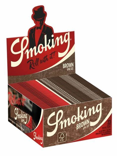 PAPEL SMOKING BROWN