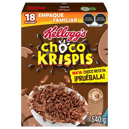 [0000472] CAJA CEREAL KELLOGG´S CHOCO KRISPIS 540GR