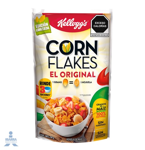 CEREAL KELLOGG'S CORN FLAKES 90GR