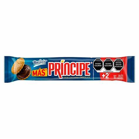 [0000112] GALLETA SANDWICH PRINCIPE RELLENO SABOR CHOCOLATE 126GR