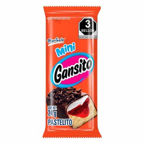 PASTELITO MINI GANSITO 24GR