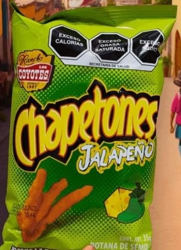 [0000055] CHAPETONES JALAPEÑO LOS COYOTES 50GR 